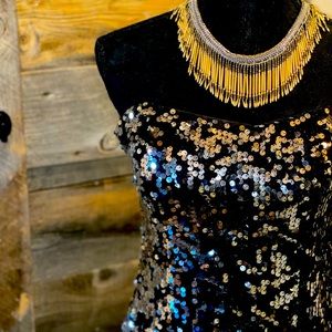 Sequin cocktail dress